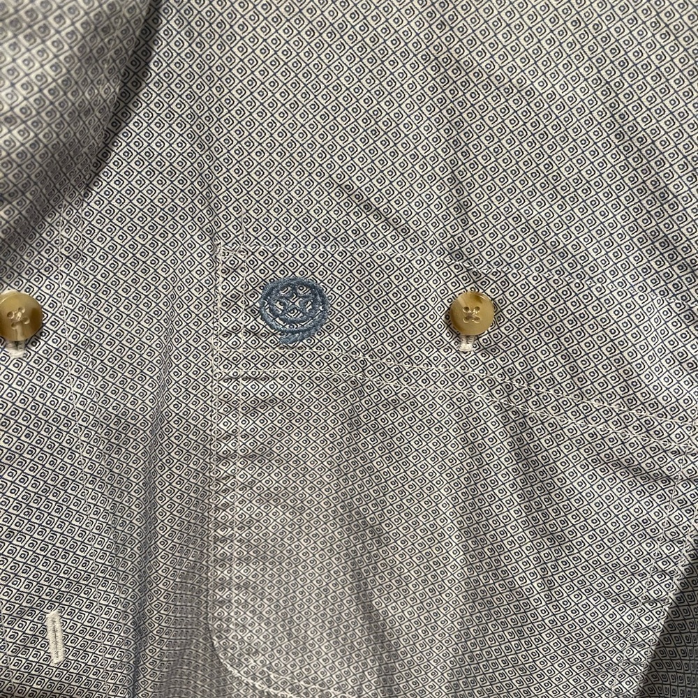 Wrangler George Straight Men's Blue Shirt XLT - Picture 2 of 7